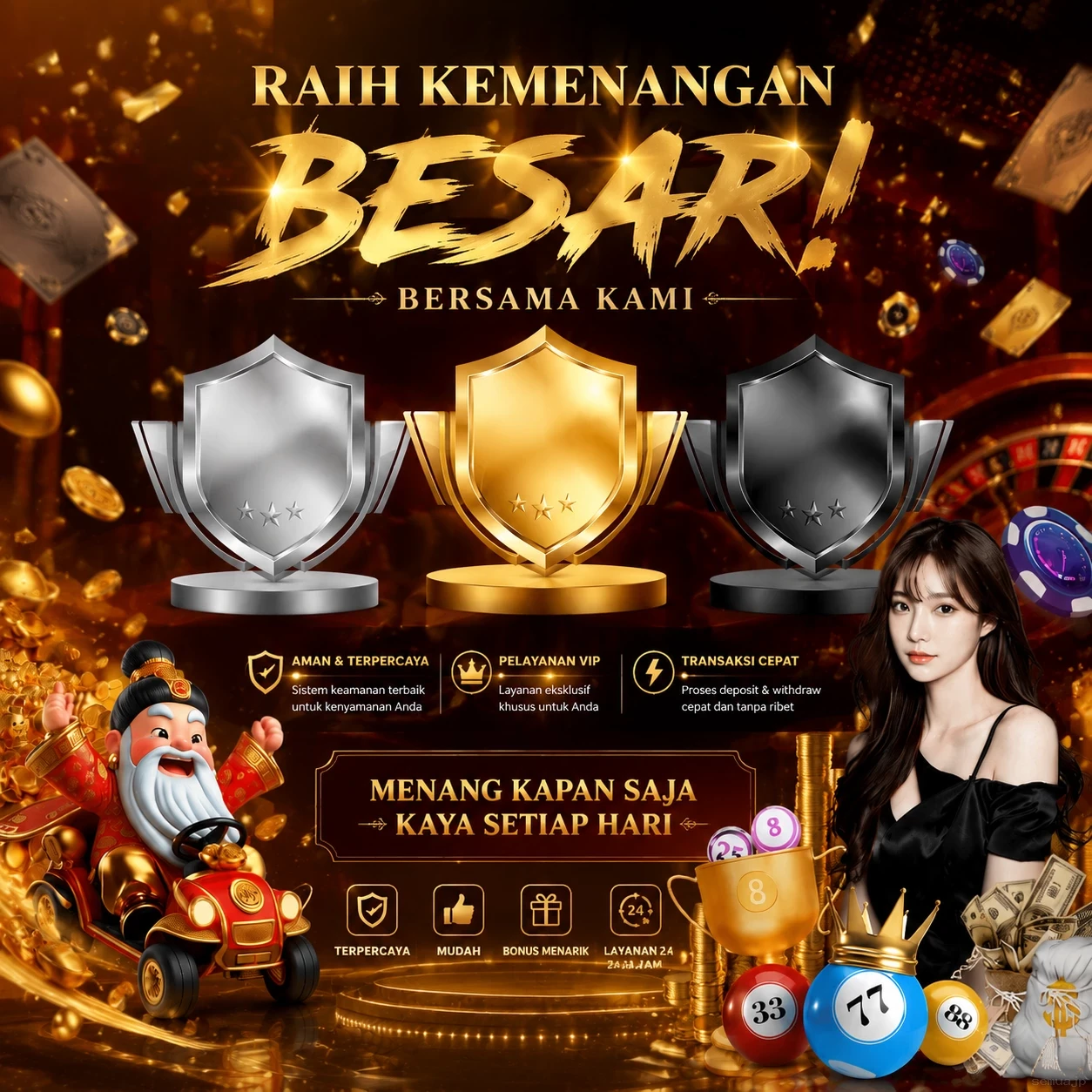 Interface aplikasi setelah instalasi berhasil